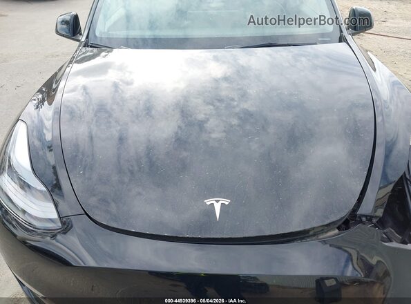 7SAYGDEF1PF766563 2023 TESLA MODEL Y Black Вид ззаду