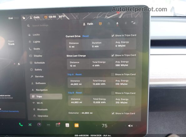 7SAYGDEF1PF766563 2023 TESLA MODEL Y Black Вид задніх сидінь