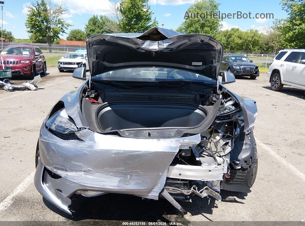 7SAYGDEF1RA325855 2024 TESLA MODEL Y Серый Вид панели приборов