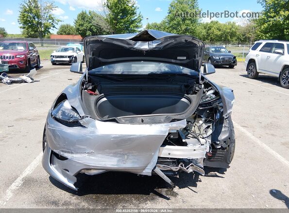 7SAYGDEF1RA325855 2024 TESLA MODEL Y Серый Вид спереди