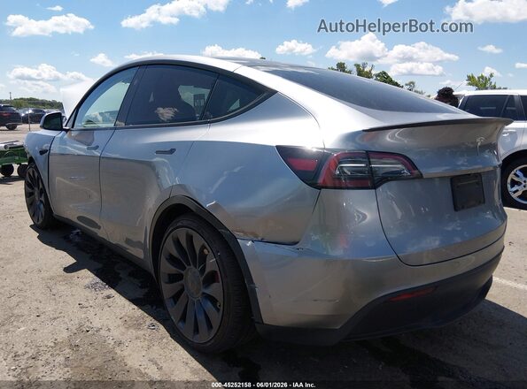 7SAYGDEF1RA325855 2024 TESLA MODEL Y Серый Задняя левая четверть