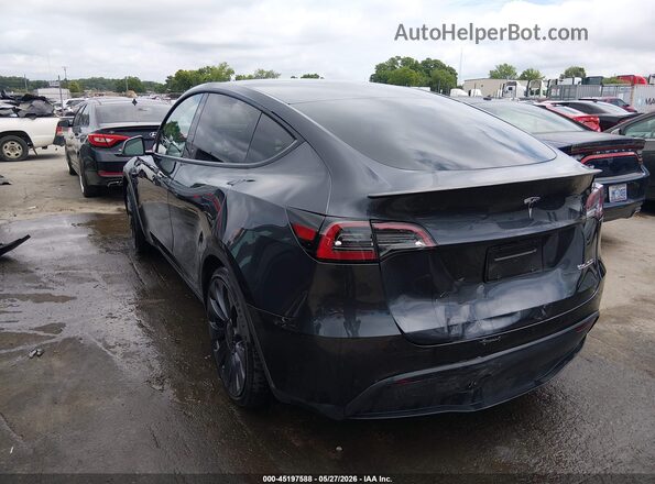 7SAYGDEF1RF034906 2024 TESLA MODEL Y Gray Rear left