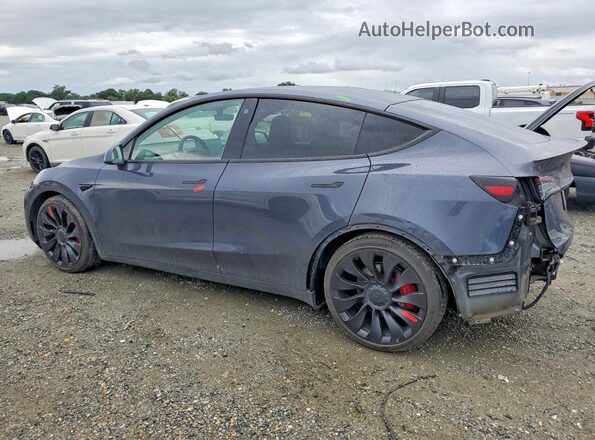 7SAYGDEF2NF404092 2022 TESLA MODEL Серый Задняя левая четверть
