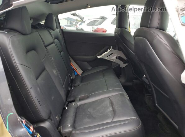 7SAYGDEF2NF404092 2022 TESLA MODEL Серый Вид задних сидений