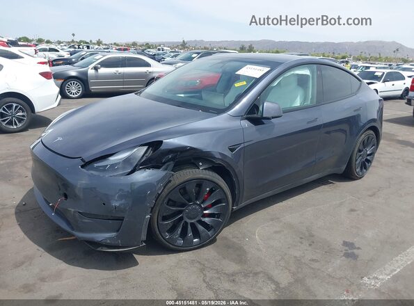 7SAYGDEF2NF573786 2022 TESLA MODEL Y Серый 