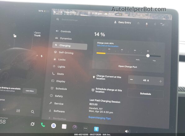 7SAYGDEF2PF863870 2023 TESLA MODEL Y Black 