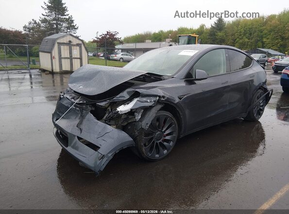 7SAYGDEF2PF912338 2023 TESLA MODEL Y Gray Հետևի ձախ