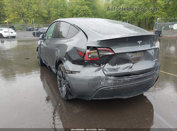 7SAYGDEF2PF912338 2023 TESLA MODEL Y Gray Առջևի վահանակի տեսք