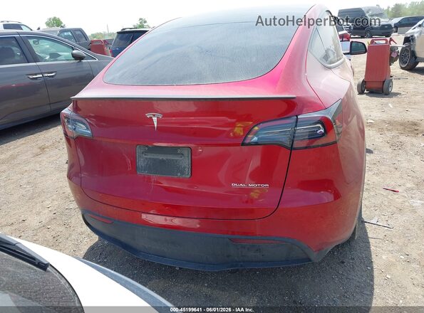 7SAYGDEF2RA272180 2024 TESLA MODEL Y Бордовый 