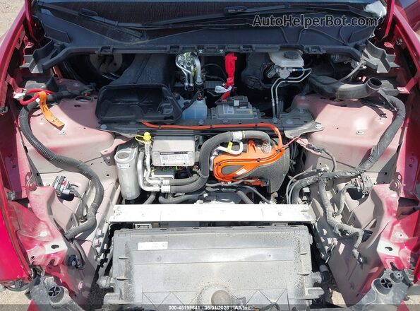 7SAYGDEF2RA272180 2024 TESLA MODEL Y Бордовый Вид сзади
