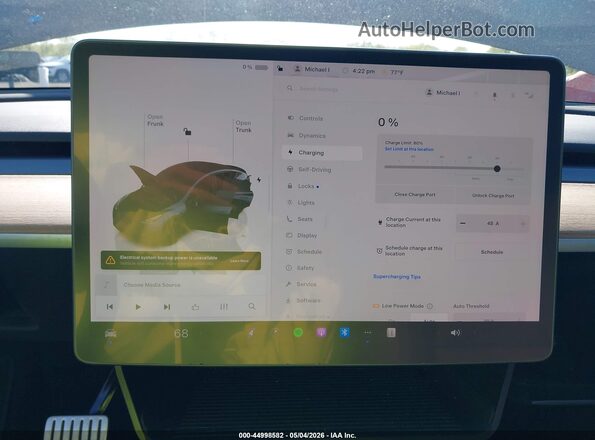7SAYGDEF2RA333527 2024 TESLA MODEL Y Gray 