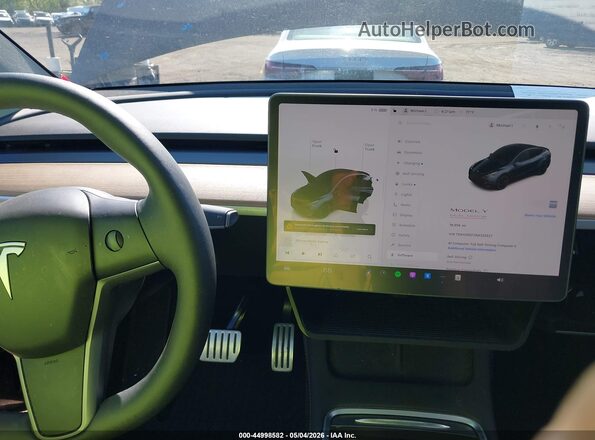 7SAYGDEF2RA333527 2024 TESLA MODEL Y Gray 