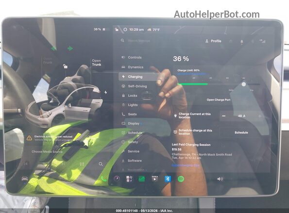 7SAYGDEF3NF379669 2022 TESLA MODEL Y Белый 