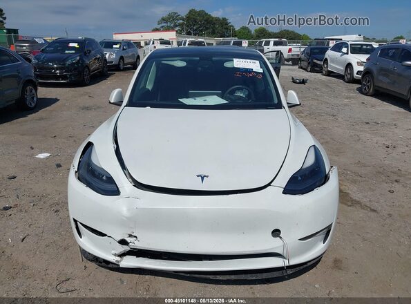 7SAYGDEF3NF379669 2022 TESLA MODEL Y Белый Вид щитка приборов