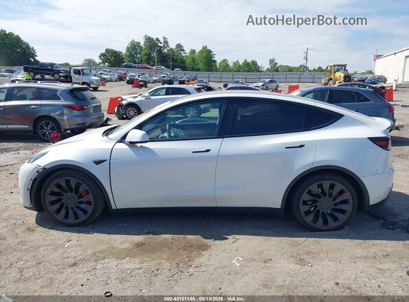 7SAYGDEF3NF379669 2022 TESLA MODEL Y Белый Панорамный вид салона 360°