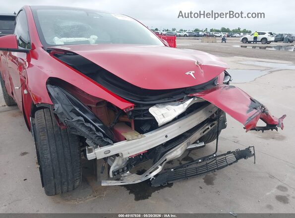 7SAYGDEF3NF488410 2022 TESLA MODEL Y Red 