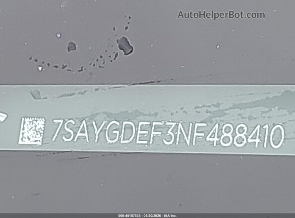 7SAYGDEF3NF488410 2022 TESLA MODEL Y Red 