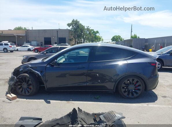 7SAYGDEF3RF020778 2024 TESLA MODEL Y Dark Blue 