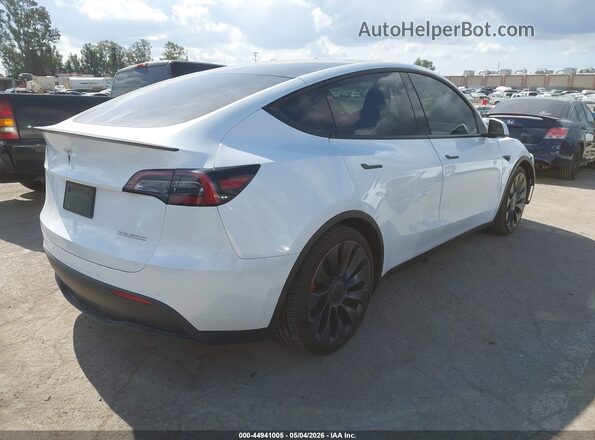 7SAYGDEF4NF523875 2022 TESLA MODEL Y White Rear right
