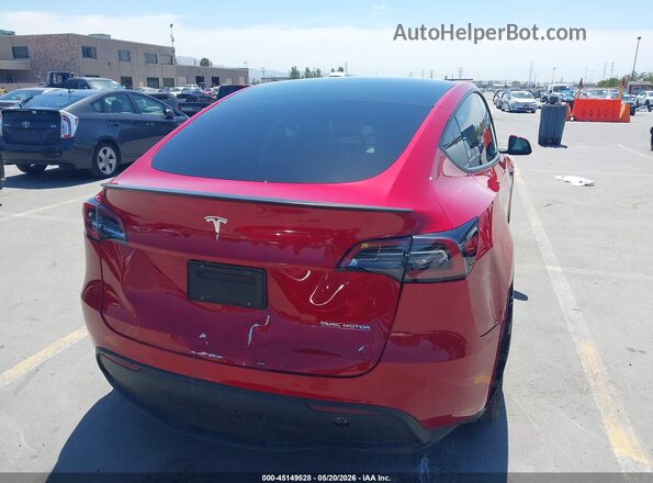 7SAYGDEF4NF560585 2022 TESLA MODEL Y Red 