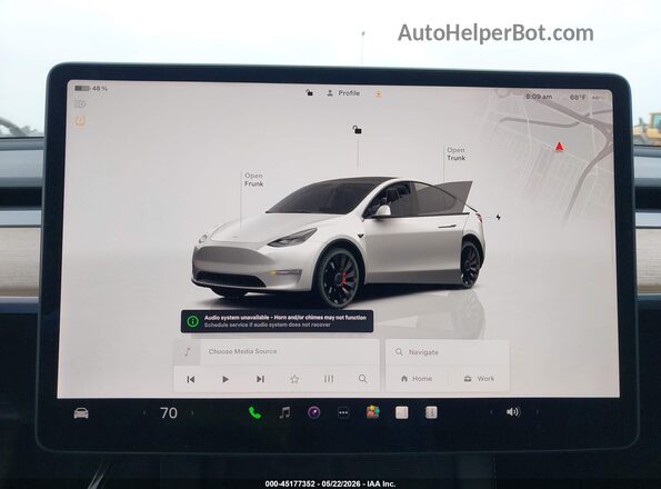 7SAYGDEF4PF611358 2023 TESLA MODEL Y Белый 