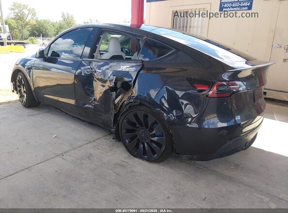 7SAYGDEF4RF029389 2024 TESLA MODEL Y Черный Задняя левая четверть
