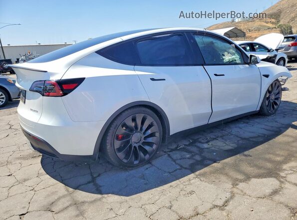 7SAYGDEF4SF216539 2025 TESLA MODEL Белый Задняя правая четверть