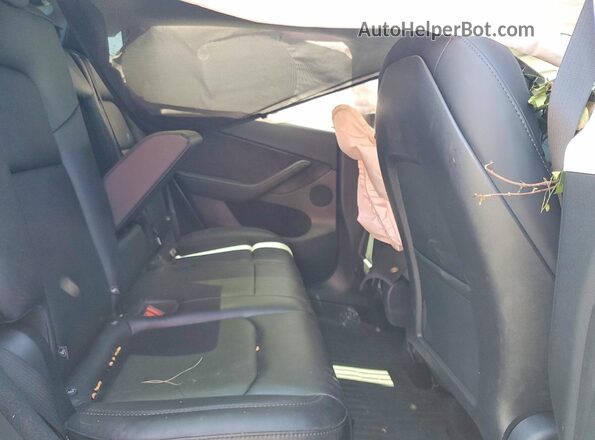 7SAYGDEF4SF216539 2025 TESLA MODEL Белый Вид задних сидений