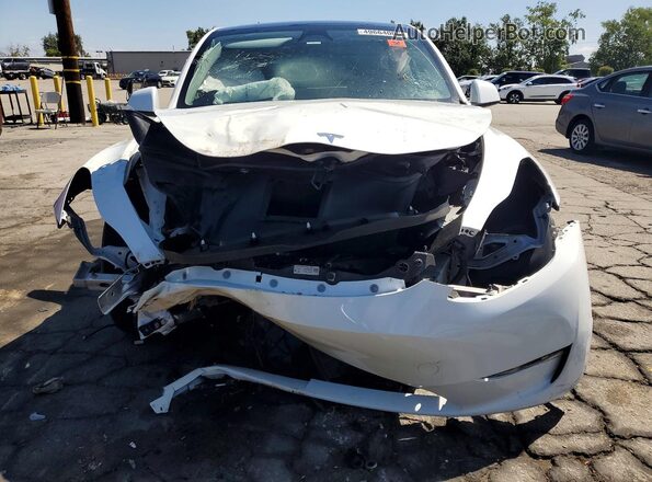 7SAYGDEF4SF216539 2025 TESLA MODEL Белый Вид спереди