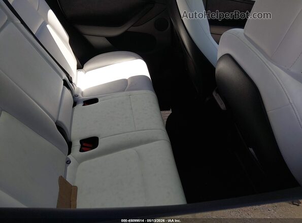 7SAYGDEF5NF522847 2022 TESLA MODEL Y White VIN sticker view