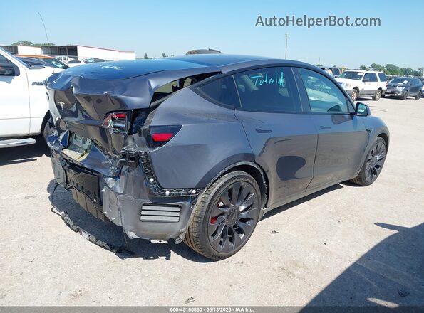 7SAYGDEF5PF668944 2023 TESLA MODEL Y Blue Trasero derecho