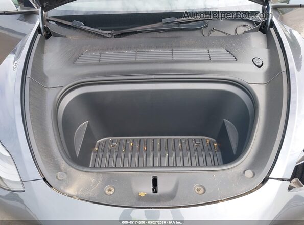 7SAYGDEF6NF533677 2022 TESLA MODEL Y Gray Հետևի տեսք
