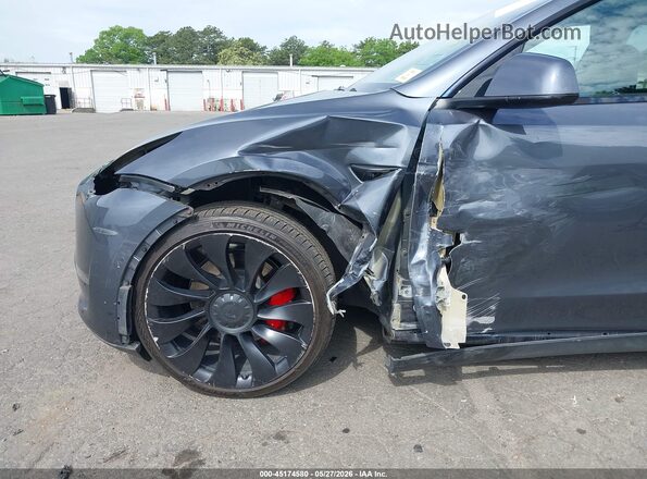 7SAYGDEF6NF533677 2022 TESLA MODEL Y Gray 