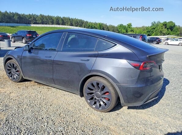 7SAYGDEF6RF037378 2024 TESLA MODEL Серый Задняя левая четверть