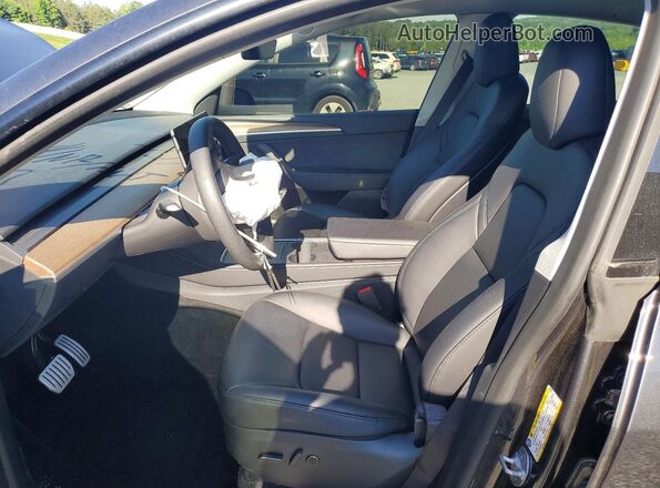 7SAYGDEF6RF037378 2024 TESLA MODEL Серый Вид салона спереди