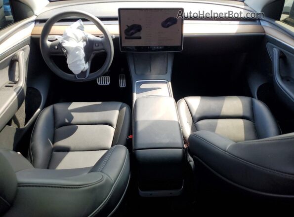 7SAYGDEF6RF037378 2024 TESLA MODEL Серый Вид панели приборов