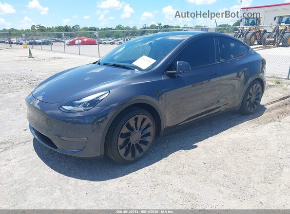 7SAYGDEF6SA341944 2025 TESLA MODEL Y Серый 