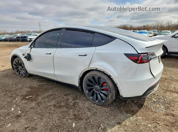 7SAYGDEF6SA353611 2025 TESLA MODEL White Հետևի ձախ