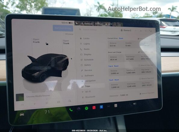 7SAYGDEF6SA376502 2025 TESLA MODEL Y Black 