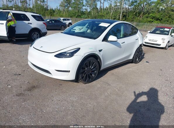 7SAYGDEF7PF750738 2023 TESLA MODEL Y White 