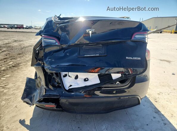 7SAYGDEF7RF037406 2024 TESLA MODEL Черный Вид сзади