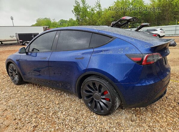 7SAYGDEF7SA342679 2025 TESLA MODEL Blue Tył lewy