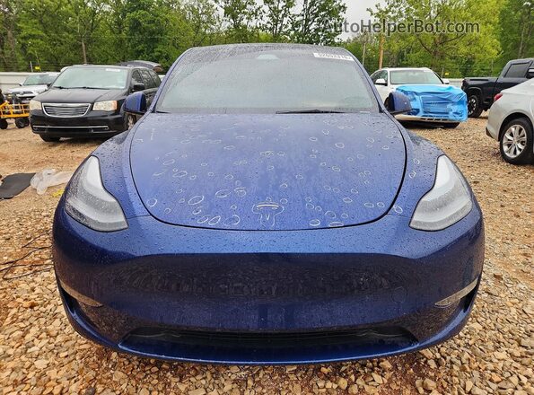 7SAYGDEF7SA342679 2025 TESLA MODEL Blue Widok z przodu