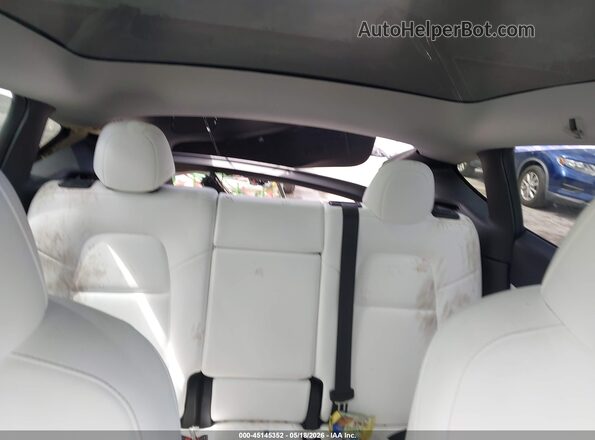 7SAYGDEF8NF453586 2022 TESLA MODEL Y Серый Вид наклейки с VIN-кодом