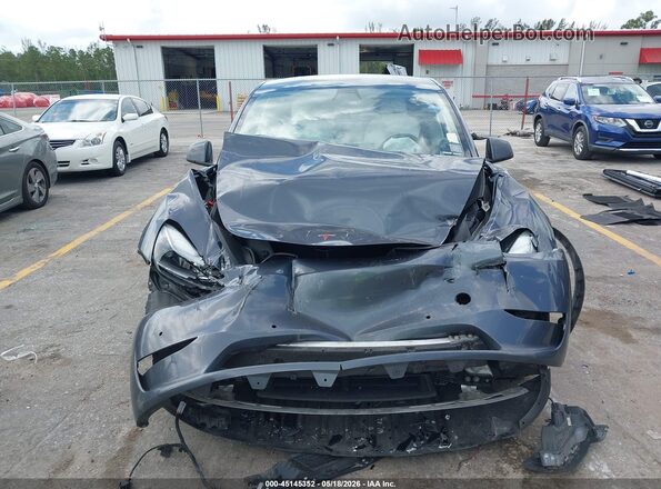 7SAYGDEF8NF453586 2022 TESLA MODEL Y Серый Вид щитка приборов