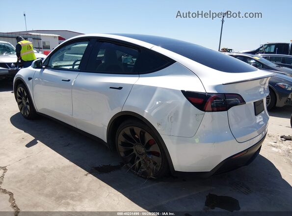 7SAYGDEF8PF782615 2023 TESLA MODEL Y Белый Задняя левая четверть
