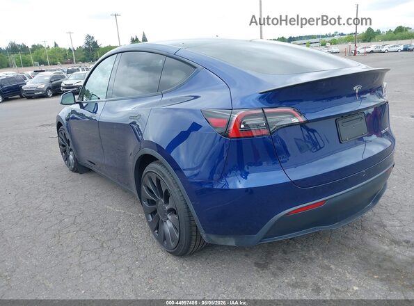 7SAYGDEF9PF664833 2023 TESLA MODEL Y Dark Blue Задня ліва чверть