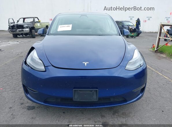 7SAYGDEF9PF664833 2023 TESLA MODEL Y Dark Blue Вид панелі приладів
