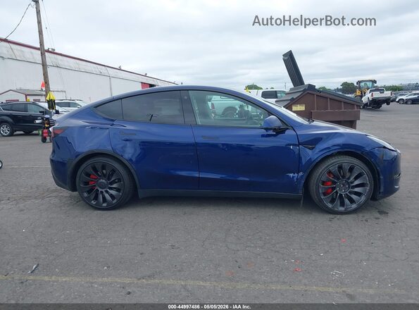 7SAYGDEF9PF664833 2023 TESLA MODEL Y Dark Blue Вид щитка приладів