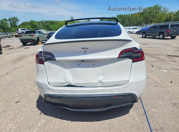 7SAYGDEF9PF793574 2023 TESLA MODEL White Vista trasera